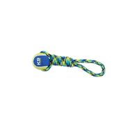 Juguete pelota tenis con cordón y TPR para perros Zeus Fitness Tug, 23 cm