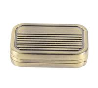 Juguete portátil del Dedo de la Tarjeta del Empuje del Metal del resbalador de la Persona agitada de 3 Capas para la meditación del Viaje Que Espera