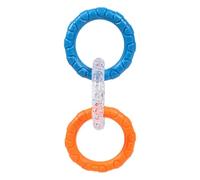 Juguete Pull Pull, Tug Tug Toys - 3 Anillos Tug of War Tug of War Toy - Juego de mordeduras interactivas, Suministros para Mascotas, promueve el Cuidado de los Dientes, Equipos de Ejercicio