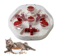 Juguete Puzzle para perros - Juego de Inteligencia con Dispensador de Croquetas, Distribuidor Interactivo y Educativo, Para Entrenamiento al ralentí Masticación el Juego Doméstico y el