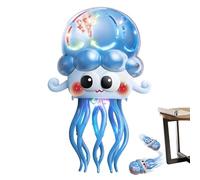 Juguete Que Baila - Linda Medusa a Pilas | Juguetes Arrastrados Luminosos Eléctricos - Para Niños y Niñas de 0-24 Meses, Preescolar, Guardería, Centro de Aprendizaje Temprano