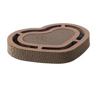 Juguete Rascador Flamingo Poro Marrón Para Gatos 42,5x33,5x5,5 cm Con Menta