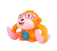 Juguete rastrero mono - Animal de 5.12 pulgadas | Función Smart Motion - Juguete interactivo con mono rastrero que promueve el juego sensorial de coordinación mano-ojo | Fig