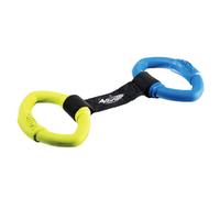 Juguete resistente 2-Ring Strap Tug para perros - Nerf