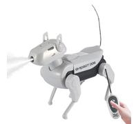 Juguete robótico para cachorros - 25 cm Control remoto Smart Pet | Mascota Eléctrica Senderismo, Danza Programable Senderismo Agua Nebulosa Juego Interactivo Para Niños Familias Cumpleaños Vakan