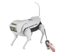 Juguete robótico para cachorros - 25 cm Control remoto Smart Pet | Mascota Eléctrica Senderismo, Danza Programable Senderismo Agua Nebulosa Juego Interactivo Para Niños Familias Cumpleaños Vakan