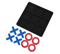 Juguete Rompecabezas para niños, Juego de Mesa Educativo Interactivo Divertido para niños y familias, Tablero Amarillo Negro, 15x15cm, 1 Juego (Tablero de ajedrez Negro)