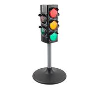 Juguete semáforo - Simulación de un signo de semáforo, lámpara de aprendizaje interactiva | Herramienta educativa ABS para niños en edad preescolar, niñas, escuela, terraza, seguridad vial, bajo