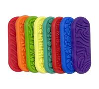 Juguete Sensorial: Bloque Táctil, Manipulador Manual De 8 Piezas para Un Compromiso Silencioso, Cubo De Silicona con Estructura Flexible, Artículos De Ocio, Ejercitador De Dedos para Después De La