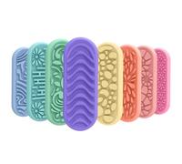 Juguete Sensorial: Bloque Táctil, Manipulador Manual De 8 Piezas para Un Compromiso Silencioso, Cubo De Silicona con Estructura Flexible, Artículos De Ocio, Ejercitador De Dedos para Después De La