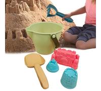 Juguete sensorial con Forma de candado, moldes de para niños pequeños, Caja de para niños, Juego de Juguetes de con colador de Cubo, rastrillo y Pala, Multicolor