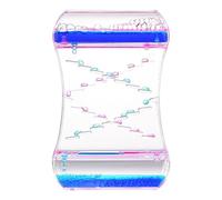 Juguete Sensorial con Temporizador Líquido: Temporizador Sensorial Líquido para Autismo, Temporizadorr De Burbujas De Movimiento Líquiido Colorido, del Estrés, Ansiedad, Juguete para Autismo,