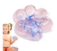 Juguete sensorial de la garra de gato - Safe Material 7cm X 6.5cm, Squeeze Cat Paws, High Resilience | Stress Relief Toy, Pinch Family, Soft Texture For Cats, Kittens, Adult Pets, Kids, Home Play