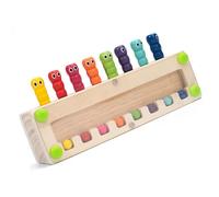Juguete sensorial de madera para el reconocimiento del color y el desarrollo de la coordinación de los ojos de la mano en niños en edad preescolar, reconocimiento de color, diseño de bolígrafo
