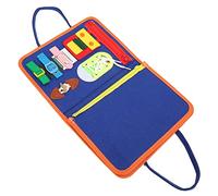 Juguete Sensorial para Tablero de Libros, Diseño de Giro de Página Multifuncional, Juguete para Tablero de Actividades, Relajante, Alivio de la Ansiedad, Interesante para Niños Pequeños