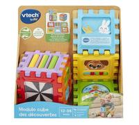 Juguete sensorial VTech Baby Módulo Cubo Actividades 6 Paneles Multicolor