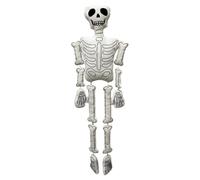 Juguete Skeleton Plush - Decoración de Miedo portátil, cojín de Huesos espeluznantes | Figura de Calavera Gigante de 37.40 Pulgadas, decoración de estantes Hecha a Mano, Halloween con Acento de