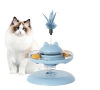 Juguete Snack para Gatos, Ruta de Bola con dispensador de bocaditos para enriquecimiento | Juguete Interactivo de Comida para Gatos, para Animales de Todos los tamaños Ejercicio casa Dieta