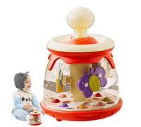 Juguete Spinner Para Niños - Rotador Con Succión De 12 Cm, Cúpula Giratoria Con Prensa Interactiva | Carrusel Sensorial Educativo Para Juegos De Aprendizaje Para Niños Pequeños Centros De Activos