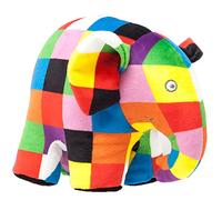 Juguete Suave Elmer Rainbow Diseño EL1441 | Diseño colorido brillante, felpa súper suave, fomenta el reconocimiento de colores, adecuado desde el nacimiento