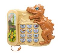 Juguete Telefónico - Teléfono De Juego De Simulación De Dinosaurio De Dibujos Animados, Juguetes De Aprendizaje Automático De Historia, Simulación De Educación Temprana, Juguete Del Teléfono Engagea