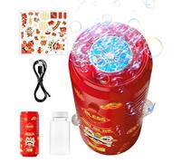 Juguete Ubble Maker - Multimodo automático | Máquina de Burbujas Grande de 12 Pulgadas | Juguetes Festivos Seguros con Efectos de Sonido Brillantes para niños, familias, en Interiores