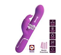 Juguete Vibrador consolador pene conejo vibrador, rotativo , sube y baja, USB...