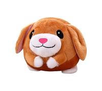 Juguete vibrador recargable para perros, bola de hámster de felpa interactiva con rebote y efectos de sonido, divertido ejercicio de peluche con sonido interactivo vibratorio para gatos y