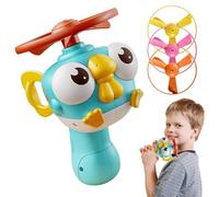 Juguete volador volador, juguete de disco volador - Family Fun Games Backyard Games Playset | Juguetes al aire libre interactivos que capturan con hilanderos, deportes al aire libre para niños mayores