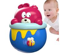 Juguete Wobbler, juguete para s, muñeca sensorial que se tambalea con un ligero movimiento, juegos educativos Roll-Up Learning Soothing Doll for Girls &