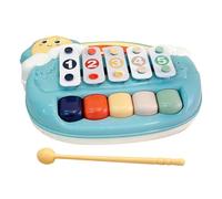 Juguete xilófono Musical, Juguete xilófono bebé | Dibujos Animados xilófono de Piano Juguetes 5 Llaves,Instrumento de percusión Colorido, Juego Educativo Preescolar, Habilidades motoras Finas para el