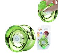 Juguete Yo-Yo de aleación - Yoyo sensible de 6,35 cm | Bola YoYo Classic String Trick para niños adultos, entrenamiento de coordinación mano- | Juguete de habilidad para principiantes Juego int