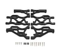 Juguetes Accesorios Compatible con ARRMA para Infraction para Limitless 6S para Typhon 1/7 1/8 RC Piezas De Coche 6 Uds Juego Brazos Suspensión Delantera Y Trasera Metal