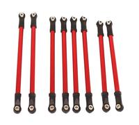 Juguetes Accesorios Compatible Con Axial Para SCX10 1/10 RC Car Crawler 8 Unids/lote, Varilla De Enlace De Aleación De Aluminio, Kit Sin Montar, Distancia Entre Ejes De 313MM