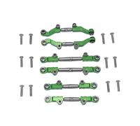 Juguetes Accesorios Compatible con LOSI para Mini-T 2,0 2WD para Stadium 1/18 RC Coche Camión Metal Ajustable Delantero Trasero Dirección Barra Enlace Conjunto