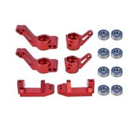 Juguetes Accesorios Compatible con Traxxas 2WD para Slash para Stampede para Rustler 1/10 RC Pieza De Coche Bloque Rueda Delantera Dirección Soporte Eje Trasero