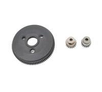 Juguetes Accesorios Compatible con Traxxas para Slash para Stampede para Rustler para Bandit 2WD 1/10 RC Piezas De Coche Engranaje Recto Acero 86T Piñón 19T 21T