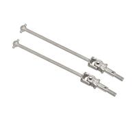 Juguetes Accesorios Para HSP 102015 106015 108015 Para Redcat 94102 94103 94123 94177 94106 94107 94111 94108 1/10 2Ejes Transmisión CVD Para Tipo Hueso Perro Repuestos Coches RC(Silver,89.5MM)