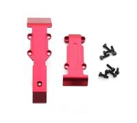 Juguetes Accesorios Para Traxxas Para Slash Para E-revo Para Summit 1/16 Placa Deslizamiento Delantera Y Trasera 7037 RC Actualización Coche Reparación Modificar Accesorios Pieza(Red,1set)
