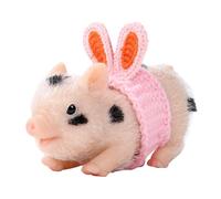 Juguetes animales para niños pequeños, juego de animales,Lindo animal en miniatura suave de silicona - Accesorios para enfermería para niños, decoración divertida del hogar, rellenos de calcetines de