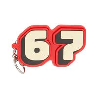 Juguetes Antiestrés 67, Llavero Divertido con Meme 67, Amuleto Sensorial Ligero Y Calmante con Forma 6 7, Juguete Antiestrés Six Seven con Sonido De clics para Adolescentes, Niños Y Niñas