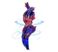 Juguetes antiestrés impresos en 3D, rosa giratoria antiestrés, fidget sensorial para reducir el estrés, para niños, adultos, estudio, aula, oficina, desplazamientos diarios, viajes largos, casa