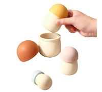 Juguetes apilables para niños - Juguetes sensoriales de setas,formas asignación de muñecas apilables | Para niños niñas viaje dormitorio clases en casa aula preescolar cumpleaños vacaciones