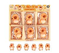 Juguetes Apretables De Animales - 30 Piezas Divertidas Y Calcomanías 3D Infantiles - Juguetes Sensoriales Apretables - para Cuadernos Tabletas Tazas Escuela Recompensa Fiesta Manualidades Decoración