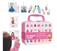 Juguetes artísticos que golpean, arte adhesivo Dot It - Juego de pintura de punción de juguetes de vestir para niños - Juguetes de , kit y creativo para puertas, niños sop