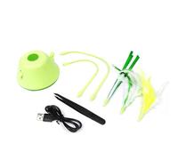 Juguetes automáticos para gatos, luz interactiva para gatitos para jugar en interiores, haz giratorio automatizado, múltiples ajustes de velocidad, sensor activado por movimiento, batería recargable