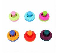Juguetes Balancín de Pulgar de Silicona, 6 uds., Variedad de Colores, Alivio del Estrés Portátil, Diversión para Niños y Adultos, Silicona Suave y Duradera
