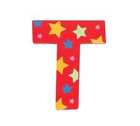 Juguetes Bigjigs Carta de la Estrella T (Rojo)