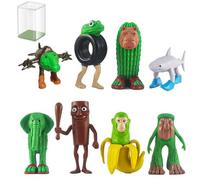 Juguetes Brain Rot, Set Figuras Acción Brainrot Italiano, Divertido Adorno Escritorio Coleccionable for Niños Adultos, Inspirado Tralalero Tralala, Figura Animal Con Ia Viral Decoración Hogar(B set)