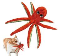 Juguetes Caninos Con Chillón,Juguete Masticar Para Mascotas En Forma De Pulpo - Masticar Para Mascotas De Interior | Destinado A Perros Masculadores Agresivos Alivio Del Estrés Ex
